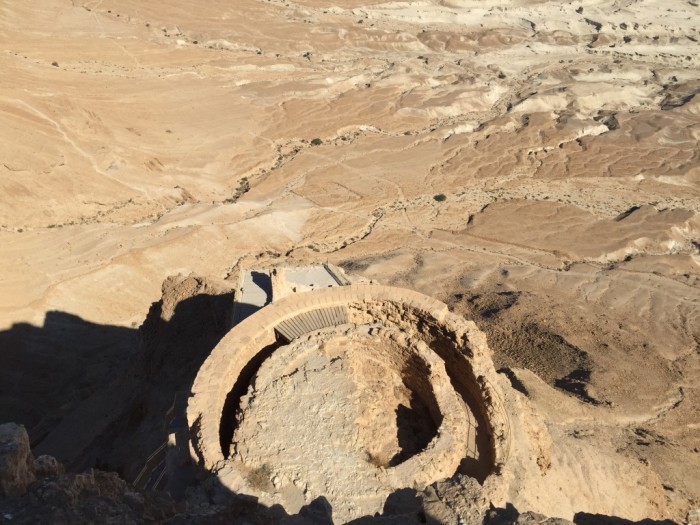 Part Of The Northern Palace of Masada, Israel