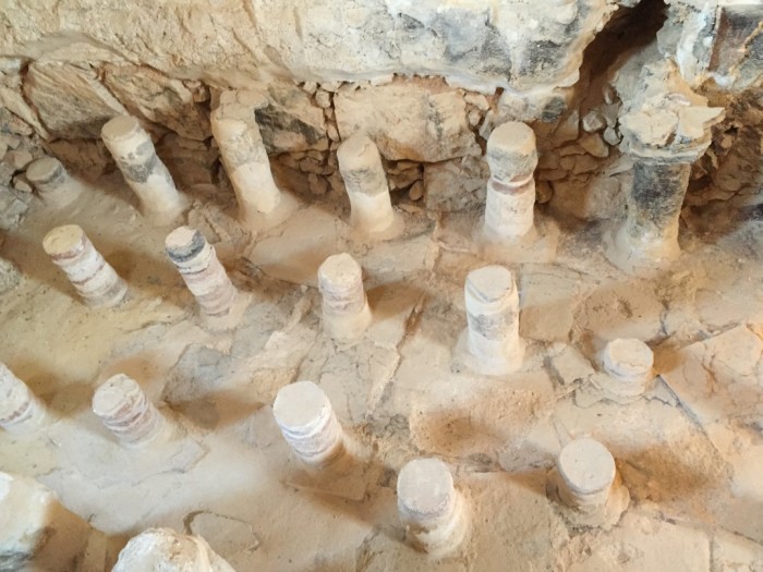 Masada Large Bathhouse Remains  